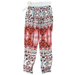 NWT JMK floral boho lounge pants size S